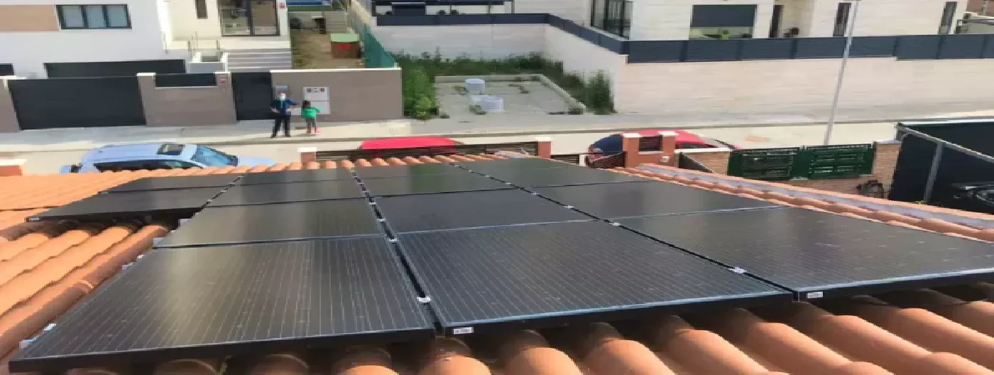 placas solares en vivienda