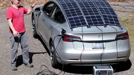 carga mediante paneles solares vs red eléctrica