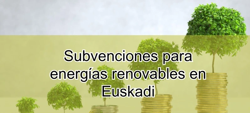 Subvenciones placas solares Euskadi